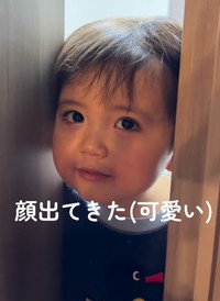 可愛いお顔が出てきちゃった…！（提供：@hyu.mogmogさん）
