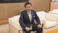 高松市長選で当選／大西秀人さん（高松市役所　24日）