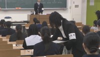 岡山大学津島キャンパス(岡山・北区津島中)　午前7時45分ごろ