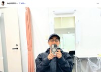 関沢圭司さん。最後の投稿で披露した自撮り写真（本人の公式インスタグラムから）