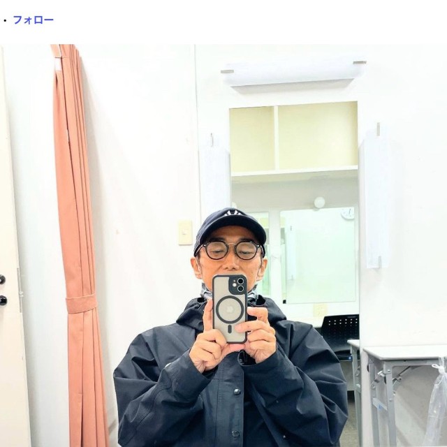 関沢圭司さん。最後の投稿で披露した自撮り写真（本人の公式インスタグラムから）