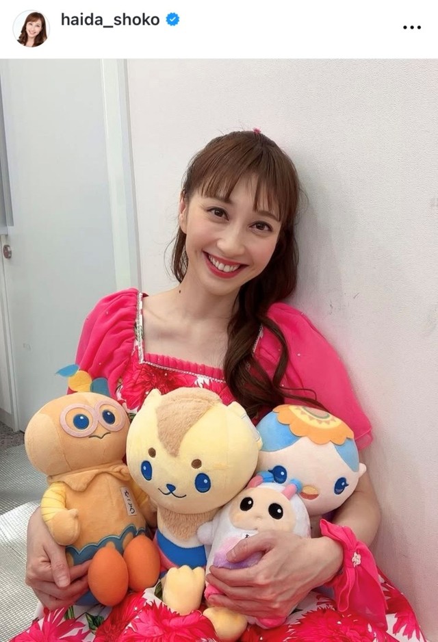 はいだしょうこインスタグラム(@haida_shoko)より