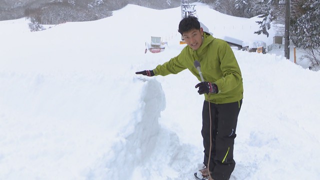 最強寒波で岡山県北部で大雪　交通機関に影響　スキー場は営業再開に向け準備