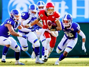 アメフト - 日本大学のWR林裕嗣、フェニックスとともに背番号「25