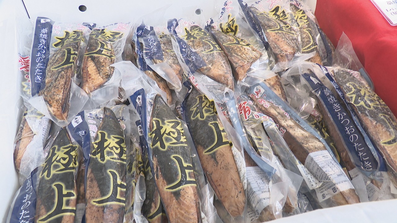 わら焼きカツオのたたきなど Jr高松駅で高知県の特産品販売 香川 Ksbニュース Ksb瀬戸内海放送