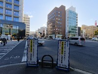 「斜め横断は不可」　菊池寛通りの交差点　28日から歩車分離に　社会実験で約１年間　香川