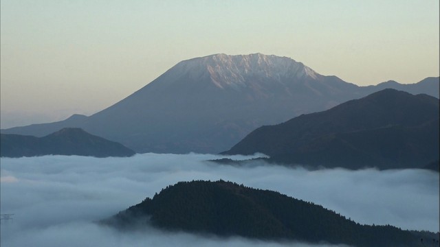 今シーズン一番の冷え込み　新見市で幻想的な雲海が広がる　岡山