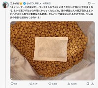 ＜コルメルさんのXの投稿より＞