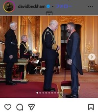 デヴィッド・ベッカムのインスタグラム＠davidbeckhamより