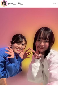 ゆうな。インスタグラム＠yuna__1220__より