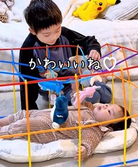7歳差の妹に「かわいい♡」が止まらない…！（提供：＠iam_choc745さん）
