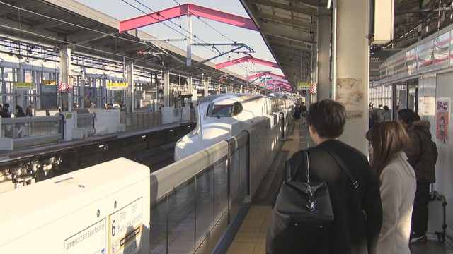 年末年始の鉄道利用　山陽新幹線199万6000人　瀬戸大橋線11万4000人　JR岡山駅など