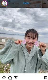 髙野真央のインスタグラム＠maomayoj_より