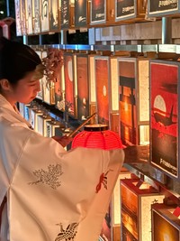 普段の巫女の様子／穴守稲荷のコンちゃん【公式】（@KK14_kon_chan）提供