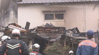 高松市の住宅密集地で火事　4棟が焼ける　男性1人が病院に搬送 