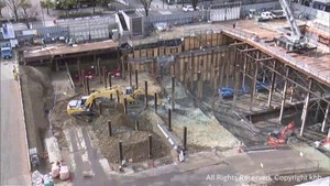 仙台市役所　建て替え工事現場が見学可能に