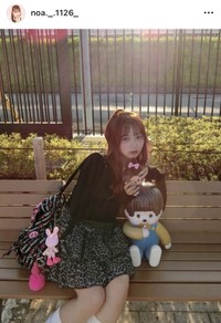 希空のインスタグラム（@noa._.1126_）より＝2025年6月6日投稿