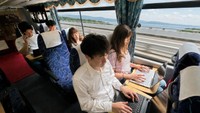 仕事がはかどるバス！関西ー琴平の直行バスで電話・WEB会議など可能に…　香川・琴平町