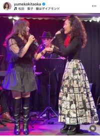 北岡夢子インスタグラム＠yumekokitaokaより
