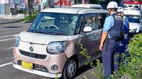 事故があった現場　高松市桜町