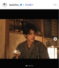 寛一郎のインスタグラム@kanichiro_より