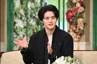 「徹子の部屋」 鈴鹿央士＝テレビ朝日提供