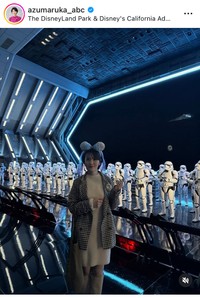 東留伽アナウンサーのインスタグラム＠azumaruka_abcより