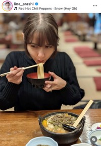 嵐莉菜インスタグラム(@lina_arashi)より