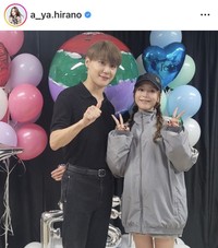 平野綾のインスタグラム＠a_ya.hiranoより