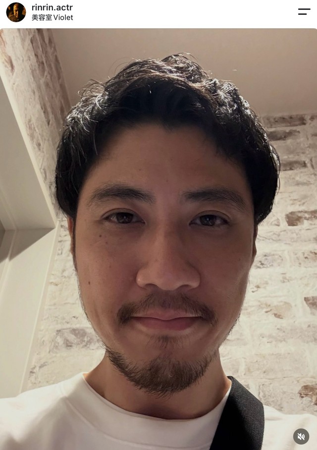 俳優のリンリンさん（本人のインスタグラムから）