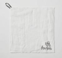 蚊帳生地ふきんは奈良の特産品。清潔感あふれるたたずまいがキャラクターのイメージともマッチ！？（提供写真）