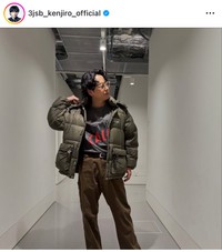 山下健二郎（@3jsb_kenjiro_official）さんのインスタグラムより