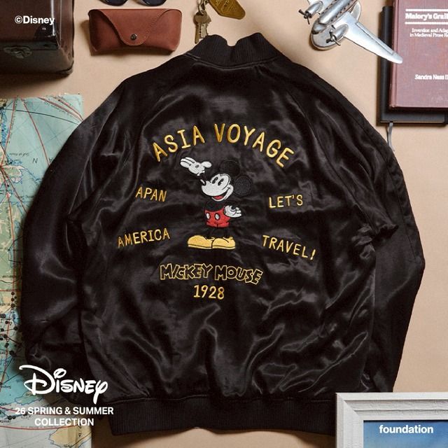スカジャンやTシャツなど…ウォルト・ディズニーのクラシックな世界観を