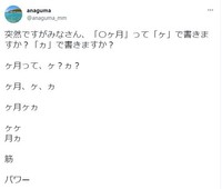 anagumaさんのツイート内容 ※anagumaさん提供