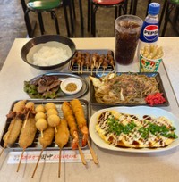 別の日の夕食～1人で『串カツ田中』　税込6028円～／トラネコさん（@FIRE60028219）提供