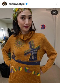 えなみ眞理子(@enamysstyle)さんのインスタグラムに登場した天海祐希さん