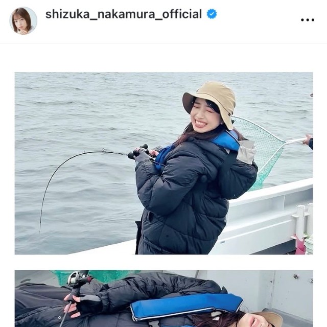 中村静香インスタグラム(@shizuka_nakamura_official)より