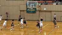 高校バスケ選手権　岡山県予選　女子準決勝　倉敷翠松 対 作陽学園
