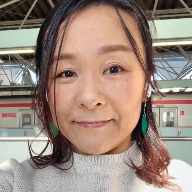 AIの提案を再現したメイク／aoさん提供