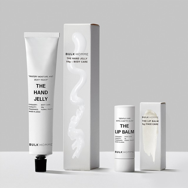 自然な潤いを、手肌と唇に！<br>「バルクオム」が追求する男性向けスキンケア<br>新作のハンドジェリーとリップバームが登場。