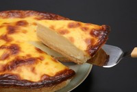 チーズベークの断面。こう見るとタルトに似てるかも？（提供：ワイルド嫁はん（道産子𓆡）さん）