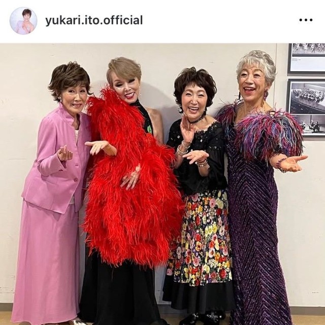 伊東ゆかりインスタグラム＠yukari.ito.officialより