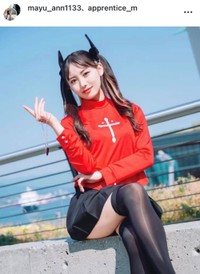 光莉あんインスタグラム(@mayu_ann1133)より