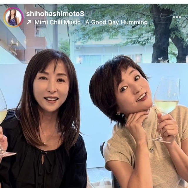 橋本志穂インスタグラム＠shihohashimoto3より