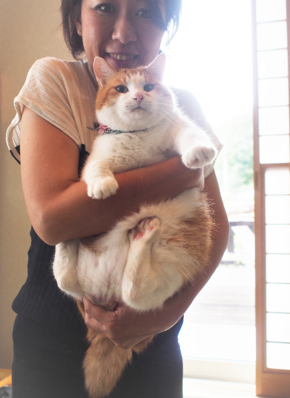 客と抱っこは苦手