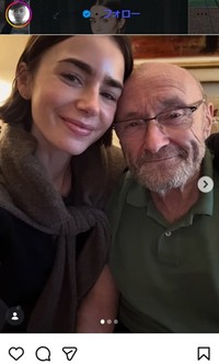 リリー・コリンズのインスタグラム＠lilyjcollinsより