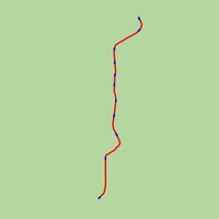 路線図だけで特定できるか...？（正解は、名古屋市臨海高速鉄道あおなみ線）