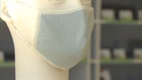 〈新型コロナ〉メッシュ生地で飛沫の拡散防ぐ　肌着メーカーが生産する「おやすみマスク」　岡山・津山市