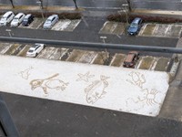 お見事…！素敵な地上絵が浮かび上がりました（東京大学大学院自然環境学専攻の公式Xより）