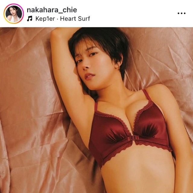 仲原ちえインスタグラム(@nakahara_chie)より